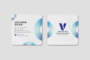 Square Visiting Cards