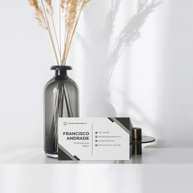 Standard Visiting Cards | Customizable Business Cards - Image 3