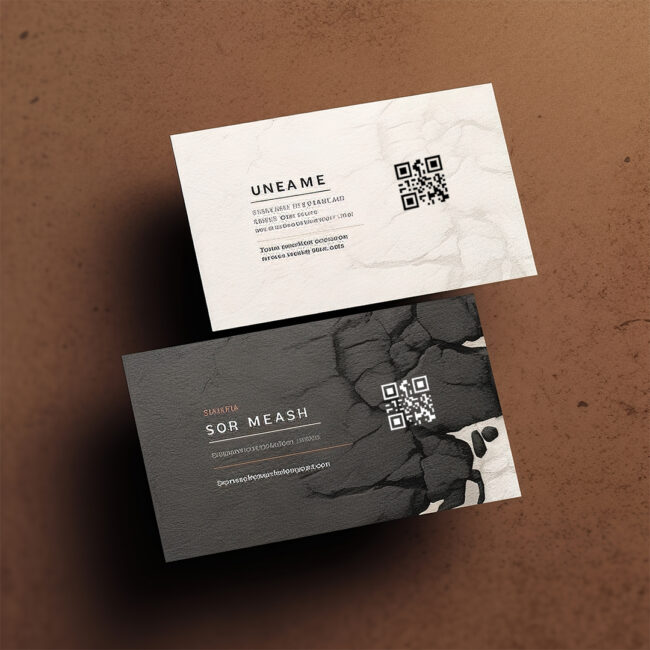 QR Code Visiting Cards
