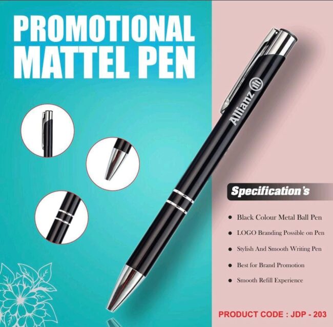 Premium Promotional Mattel Pen with Custom logo
