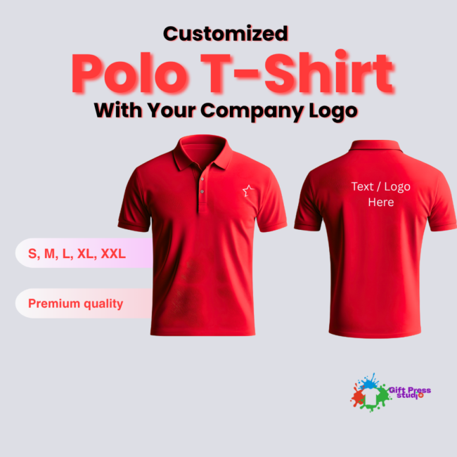 Customized Polo T-Shirt With Your Company Logo - Image 2