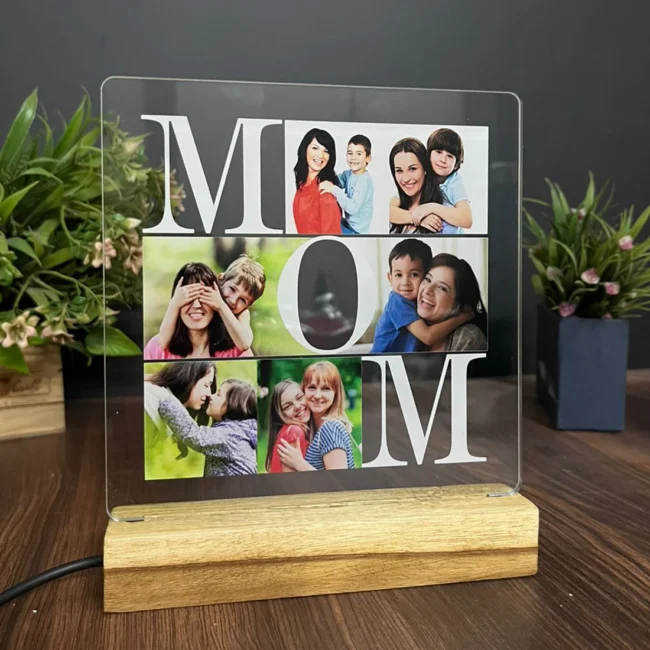 Custom Photo Acrylic Plaque for Mom