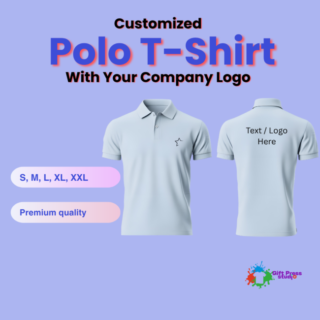 Customized Polo T-Shirt With Your Company Logo - Image 6
