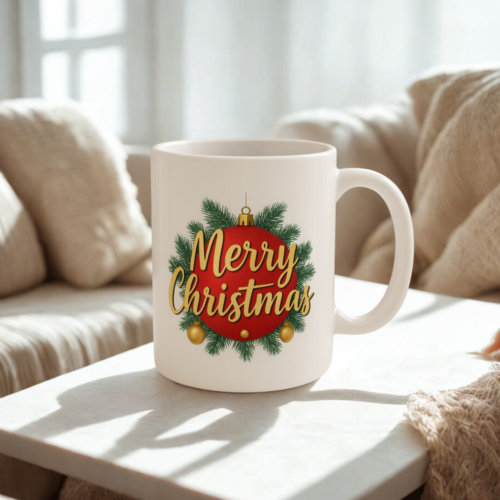 🎁 Perfect for Personalized Christmas Gifts ✨ Custom Name & Photo Christmas Mugs ❤️ Make every sip a memory this Christmas