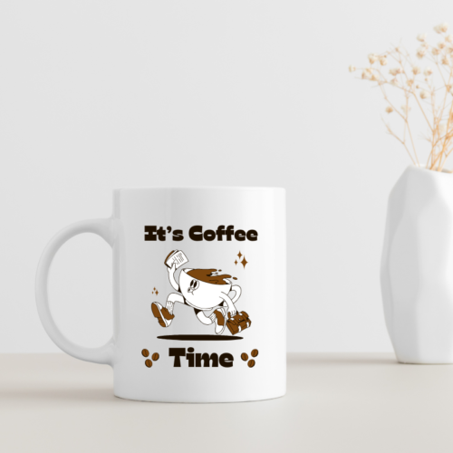 Retro Coffee Mug with vintage-inspired design on premium ceramic
